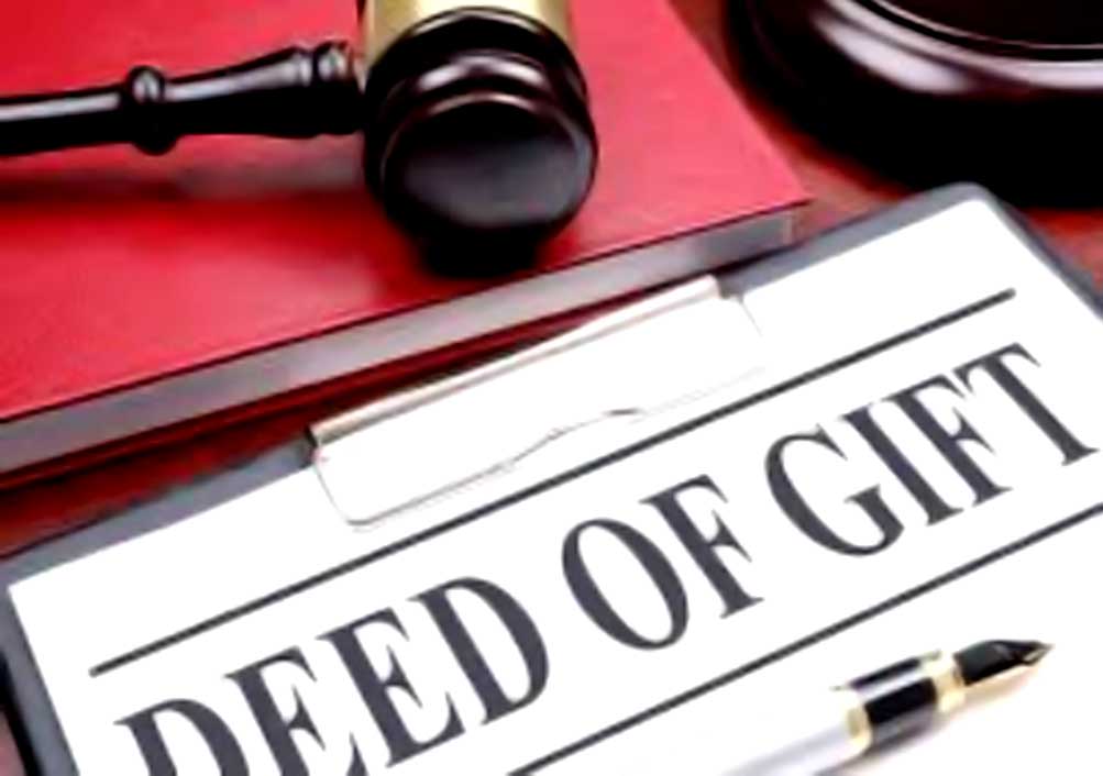conditional deed of gift